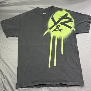 Vintage Y2K Style Young & Reckless Graphic Logo T Shirt Skater Grunge Size LY&R